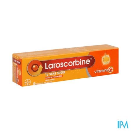 Laroscorbine Sans Sucre 1g Comprime Effervescent 15 — Pharmacie Apothical Nanterre Université