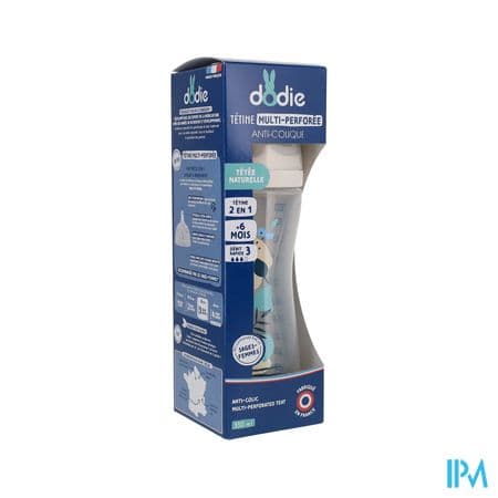 DOD BIB TEAT&RING BLEU 6+ 330ML
