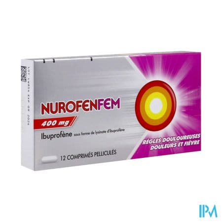 NUROFENFEM 400MG CPR 12