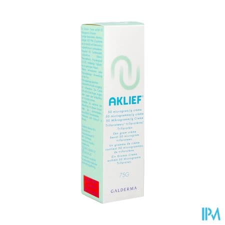 Aklief 50mcg/g Creme Flacon 75g — Pharmacie Lafayette de Roubaix