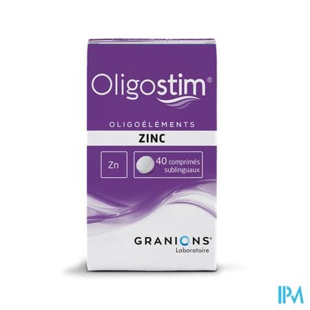 Oligostim Zinc Comprime Sublingual 40 — Pharmacie Lafayette de Douai
