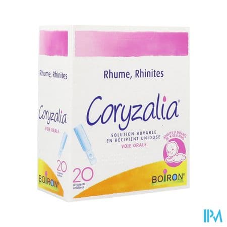Coryzalia Rhume Enfants +18 Mois Unidose 20