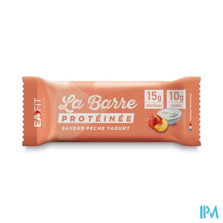 Eafit La Barre Proteinee Peche Yaourt 46g — Pharmacie du Soleil Elsie Santé