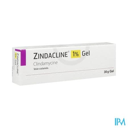 Zindacline 1% Gel 30g — Pharmacie Royale - Saint-Cloud