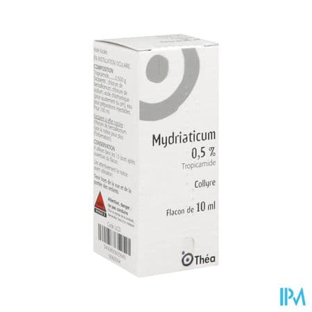 Mydriaticum 0.5% Collyre 10ml — Pharmacie Chapelle International