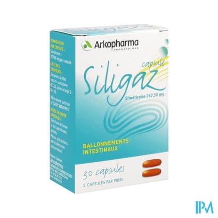 SILIGAZ CAPS 30 — Pharmacie du Centre Gennevilliers