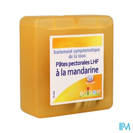 Boiron Mandarine Pate Pectorale A Sucer 60g