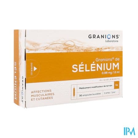 GRANIONS SELENIUM AMP BUV 2ML 30