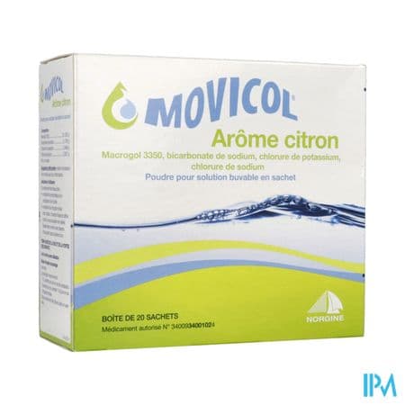 Movicol Poudre Pour Solution Buvable Sachet 20