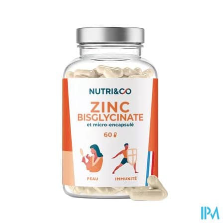 NUTRI&CO ZINC GELUL 60 — Pharmacie Manin