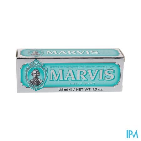 Marvis Dentifrice Menthe Anis 25ml — Pharmacie Boetie