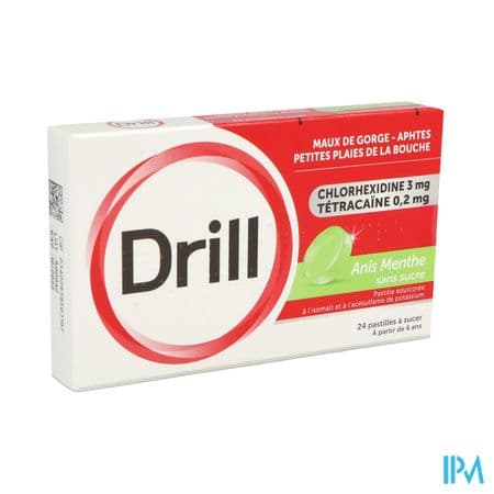 DRILL ANIS MENTHE PAST S/S 24 — Pharmacie du Vieux Lille