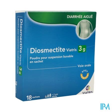 DIOSMECTITE 3G VIATRIS SACHET 18