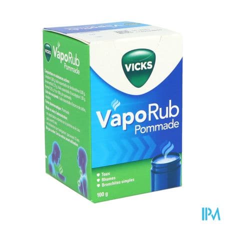 VICKS VAPORUB POT 100G