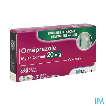 OMEPRAZOLE 20MG VTS CONS GEL 7 — Pharmacie Vivaux