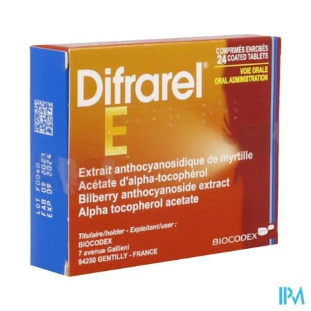 DIFRAREL E CPR 24 — Pharmacie Gueriniere