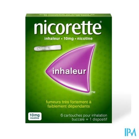 NICORETTE 10MG CART INH 6