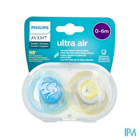 SUCET AVENT ULT AIR MIX ANIM 0-6M