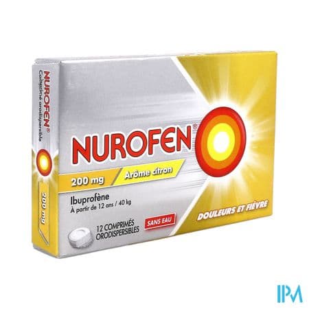 NUROFEN 200MG CPR ORODISP 12