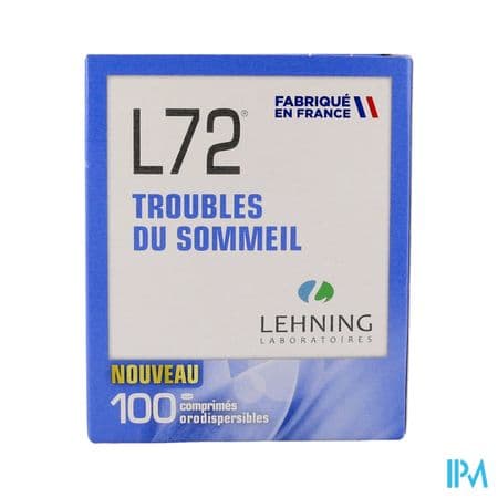 L72 LEHNING CPR ORODISP 100 — Pharmacie Jeanne