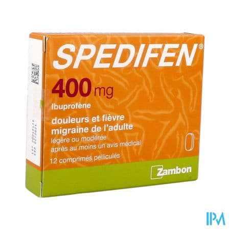 Spedifen 400mg Comprime 12