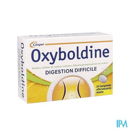 Cooper Oxyboldine Comprime Effervescent 24