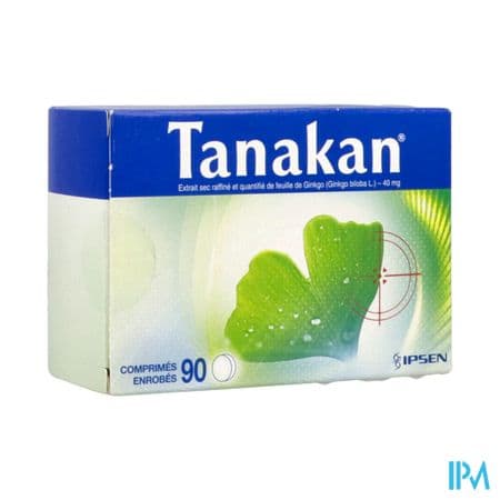 TANAKAN 40MG CPR 90