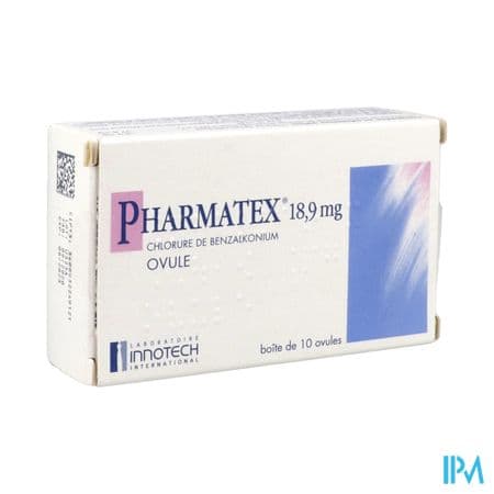 Pharmatex 18mg9 Ovule 10 — Pharmacie Centrale de la villette 93 - 24/24 (Pharmacie de garde)