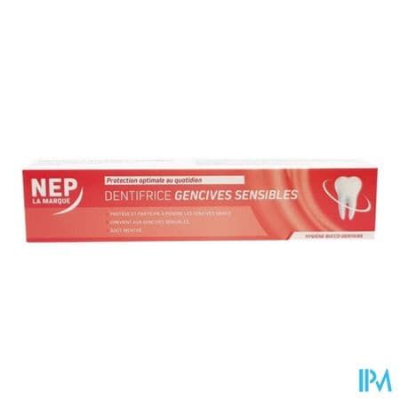 Nep Dentifrice Gencives Sensibles Menthe 75ml — Pharmacie Bellevue