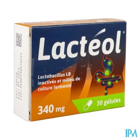 LACTEOL 340MG GELULE 30