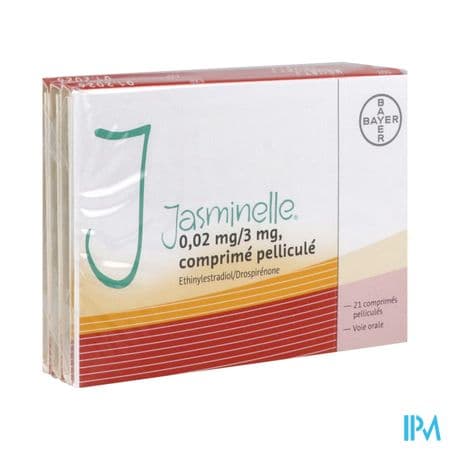 Jasminelle 0mg02/3mg Comprime 21 X3 — Pharmacie Boulogne Print