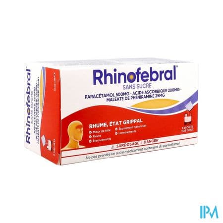 RHINOFEBRAL S/S SACHET 8