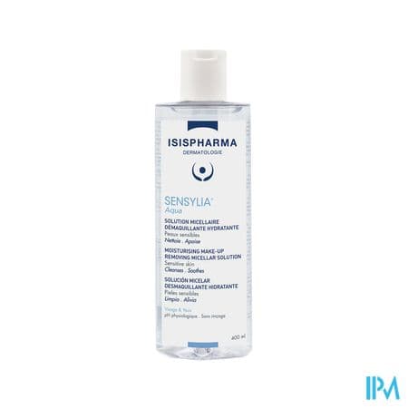 Isispharma Sensylia Aqua Eau Micellaire Demaquillante Hydratante 400ml