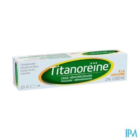 Titanoreine Lidocaine Creme 2% 20g