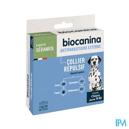 Biocanina Collier Repulsif Moyen Gd Chien 1 Collier De 75cm