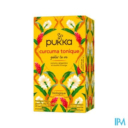 PUKKA INFUS CURCUMA TONIQ SACH 20