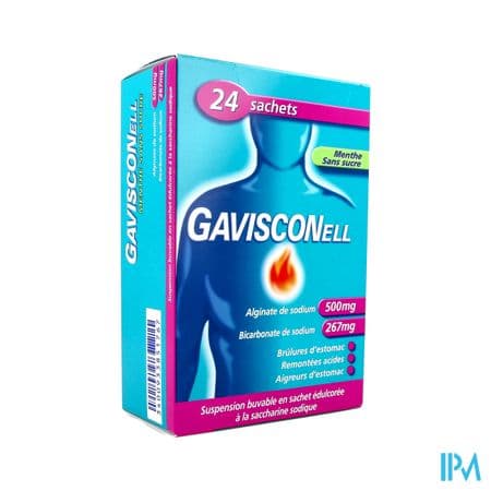 GAVISCONELL MENTHE S/S SACH 10ML24
