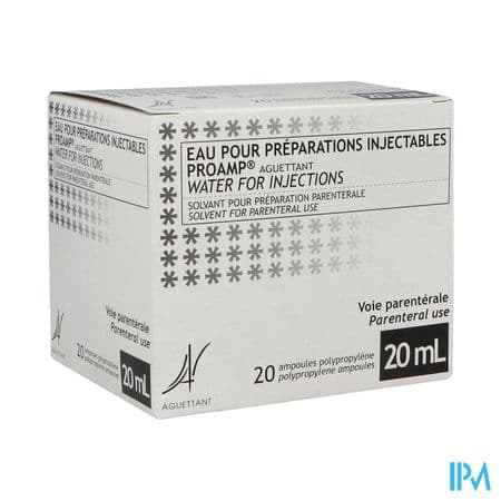 EAU PPI PROAMP AMP 20ML 20 — Pharmacie des Allées