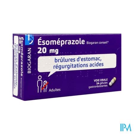 ESOMEPRAZOLE 20MG BGR CONS GEL 14