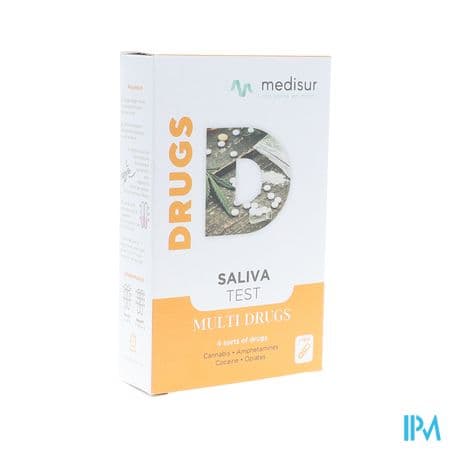 Medisur Autotest Test Salivaire Multi Drogues