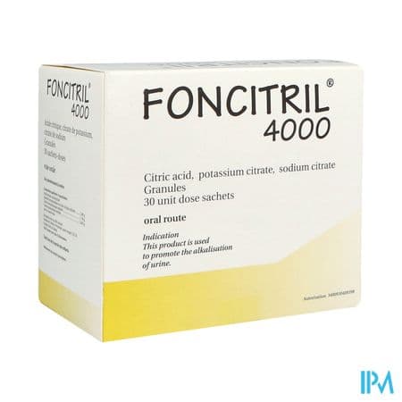 Foncitril 4000 Granules Sachet 10g 30
