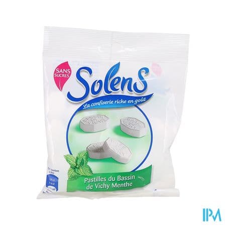 Solens Pastilles Vichy Menthe 100g