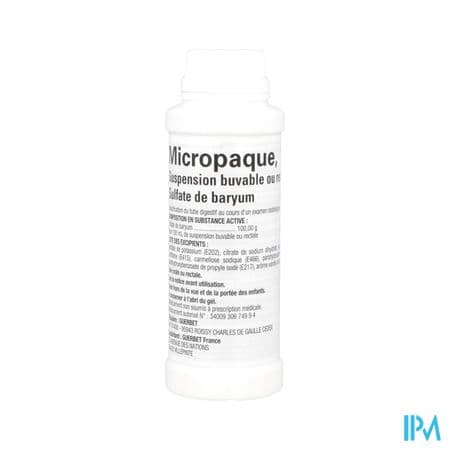 MICROPAQUE SUSP ORALE/RECTALE150ML