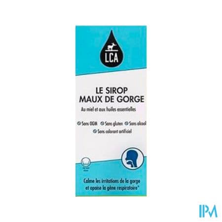 Lca Maux De Gorge Bio Sirop 250ml