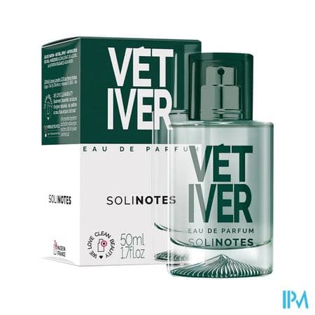 Solinotes Eau De Parfum Vetiver Vaporisateur 50ml
