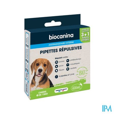 BIOCANINA PIP REPULSIV PT CH BIO 4