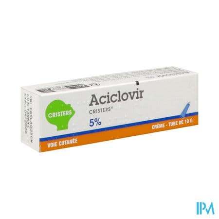 Aciclovir Cristers 5% Creme 10g — Pharmacie Normande