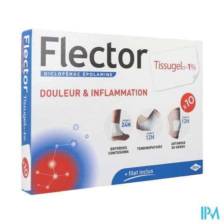 Flector Tissugel Ep 1% Emplatre Medicamenteux 10