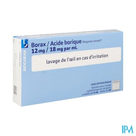 BORAX/AC.BORIQUE BGR CONS OPH5ML20