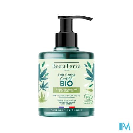BEAUTERRA LAIT CORPS BIO 500ML — Pharmacie Boulogne Print
